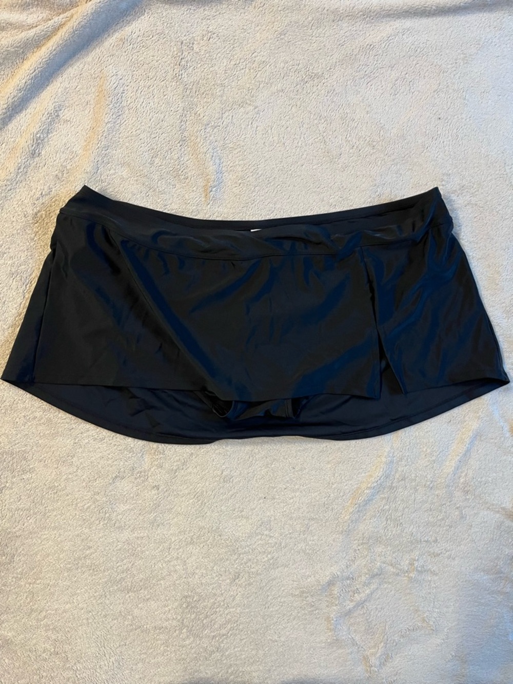 Isabel Maternity Women’s Black Swim Skirt XXL NWT Built-In Briefs